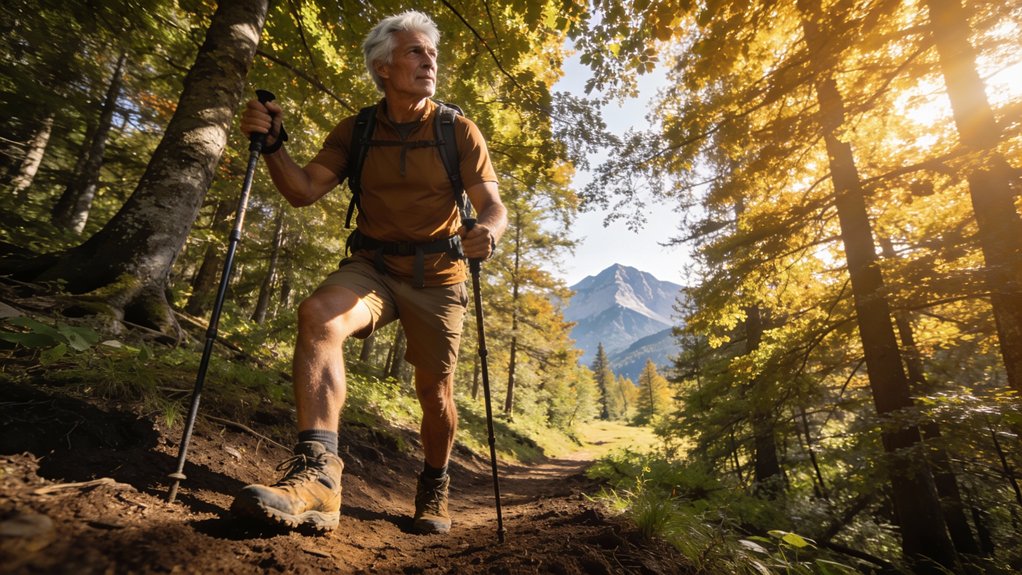 consistent hiking builds endurance