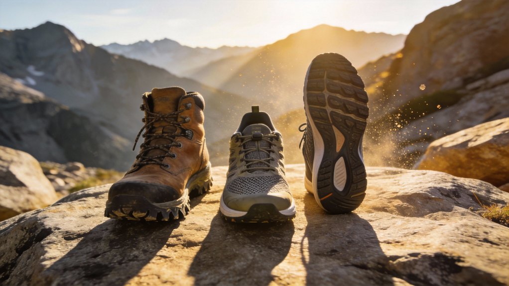 hiking footwear terrain suitability