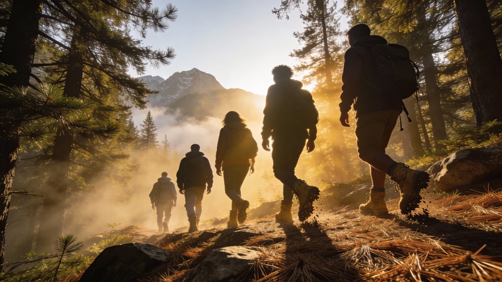 hiking fosters fitness and friendships