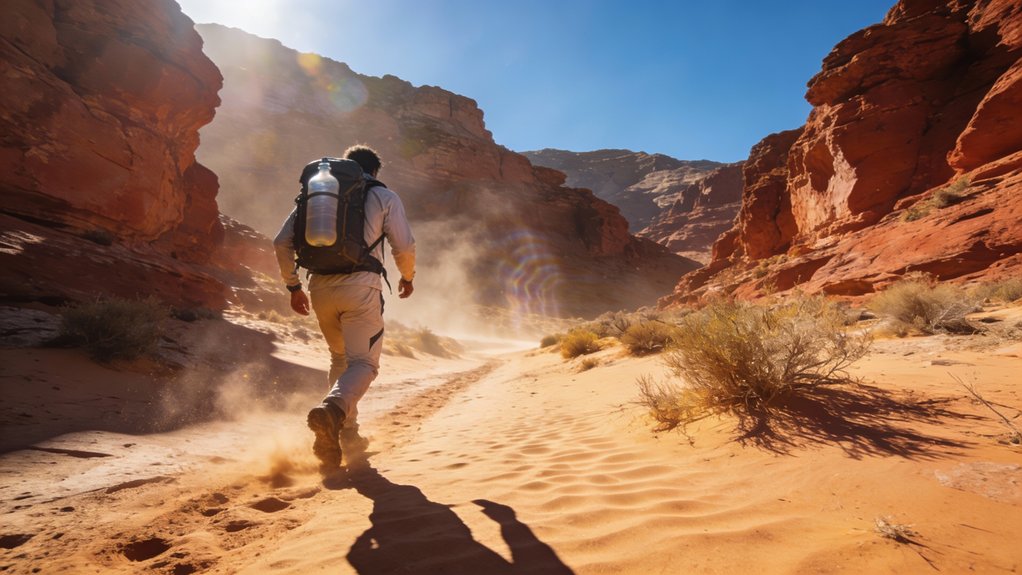 hiking safety in heat