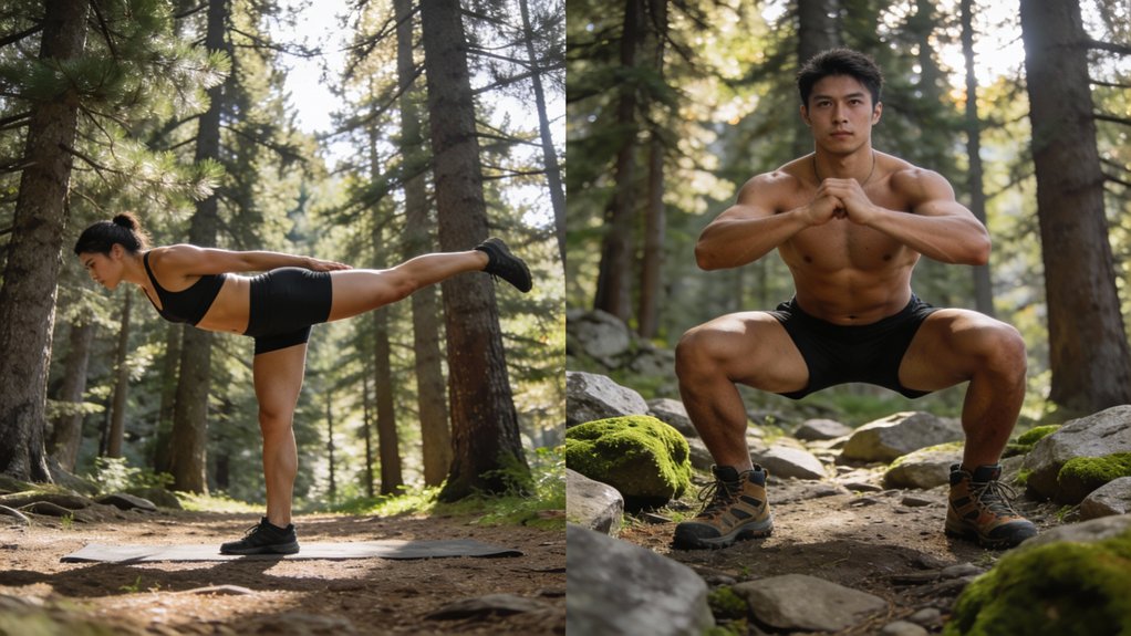 leg and core strength