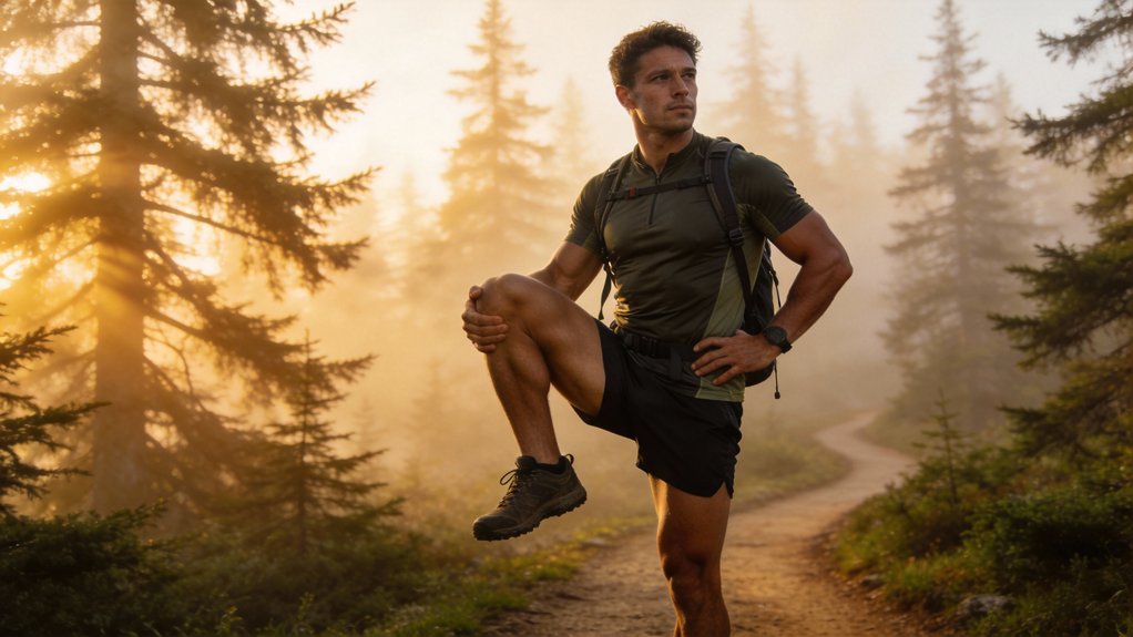 pre hike dynamic stretching routine