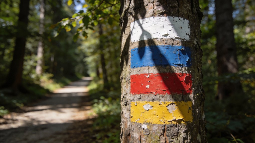 trail colors signify identity