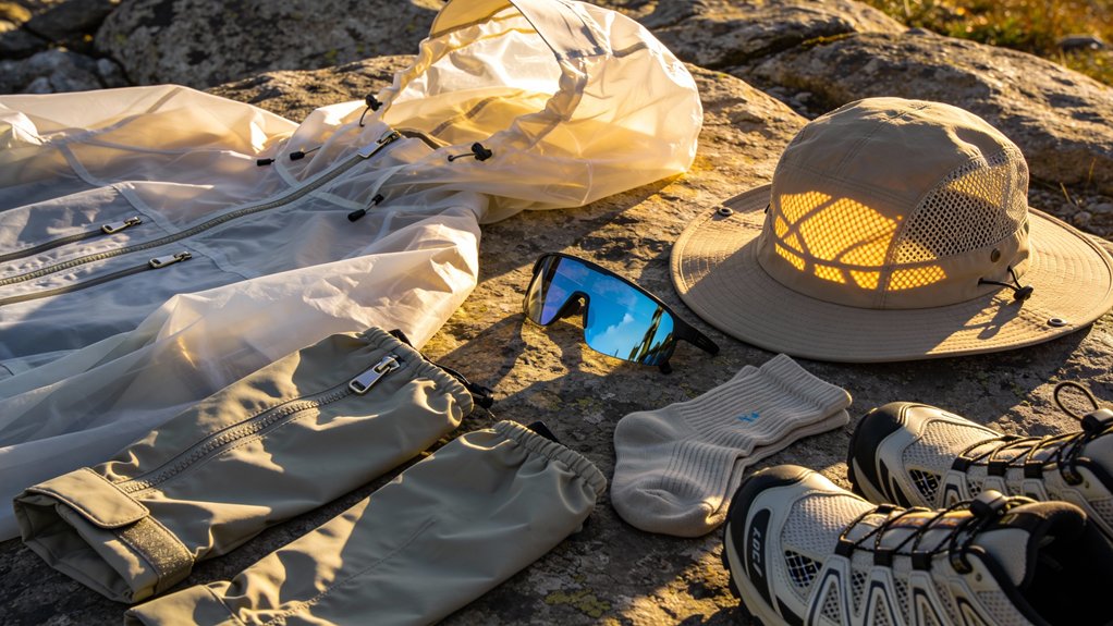 ultralight sun protection gear